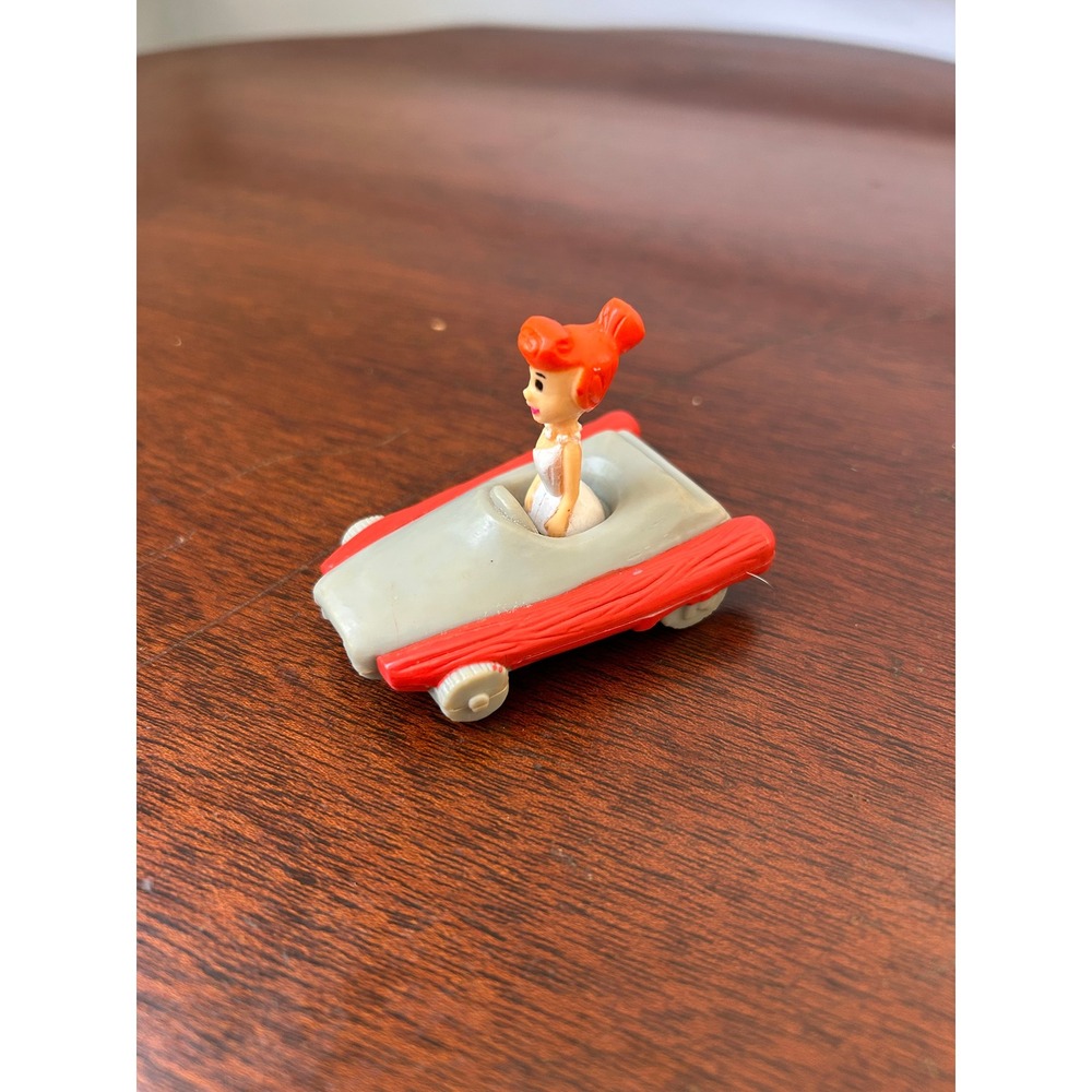 Vintage 1990 Hanna-Barbera Wilma Flintstone Toy Car H-B Prod HPI Collectible